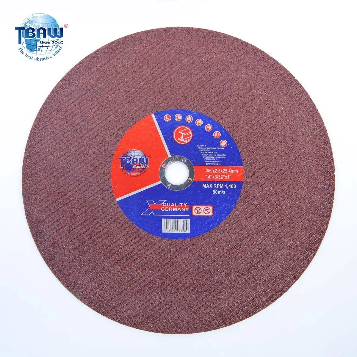 350 355mm Certificate ISO 14" with Low Price Abrasive Cutting Disc for Steel Metal