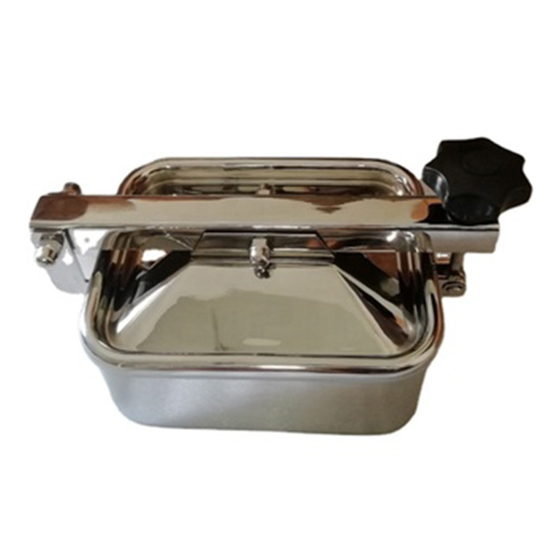 Stainless Steel Square Pressure Manhole Quick Opening Pressure Cover