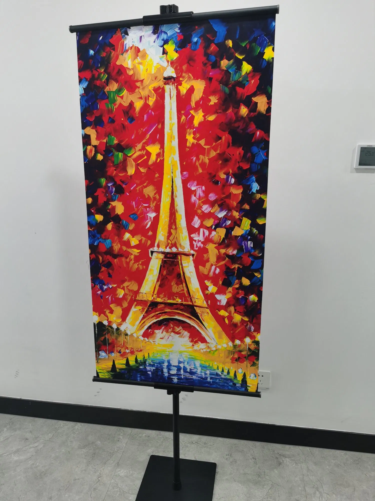 Versatile Fabric Frame for Eye-Catching Retail Signage Display