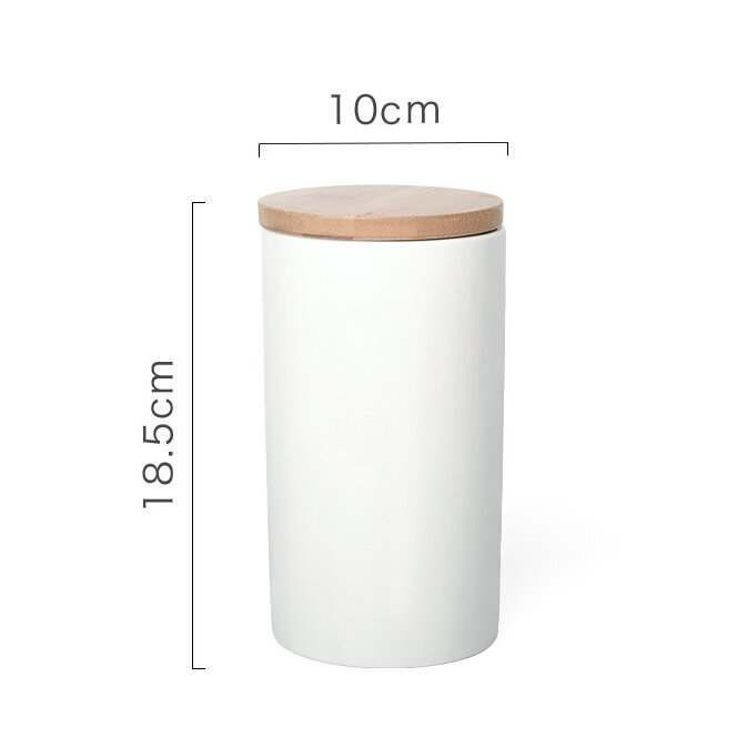 Circular Heat-Resistant Ceramic Sealed Container Large Storage Tank