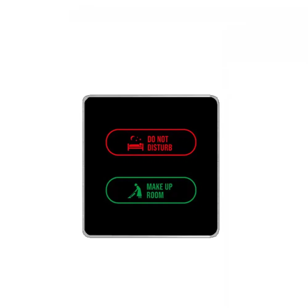 Hot Sale LED Hotel Dnd Doorbell System Door Bell Panels Hotel Doorplate
