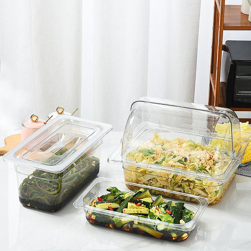 Gn 1/3 Hotel& Restaurant Food Container Gn Food Pan Plastic PC Gn Pan