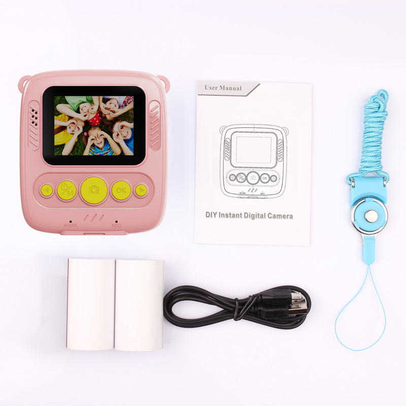 Camera DV Recording Function Instant Print HD Pixels