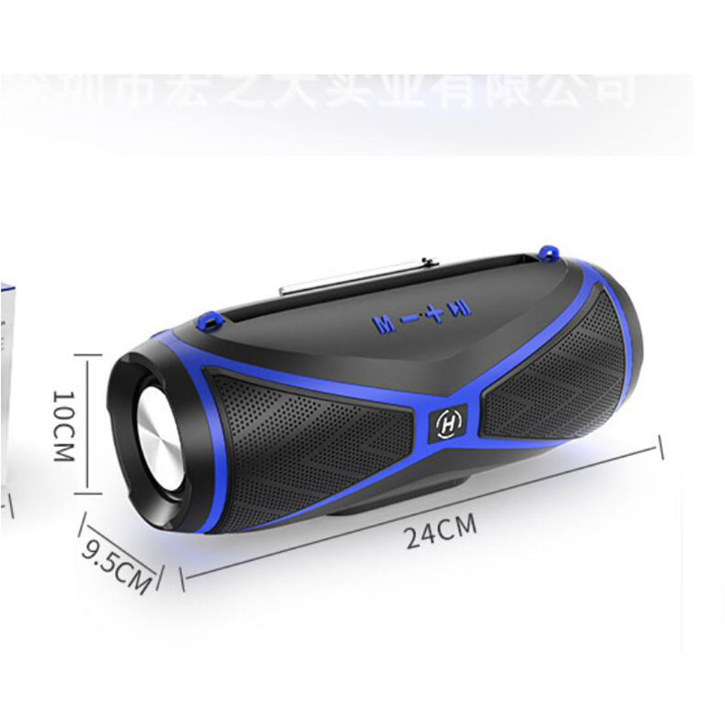 Outdoor Wireless Bluetooth Portable Mini Speaker Mobile Phone Stand FM Radio