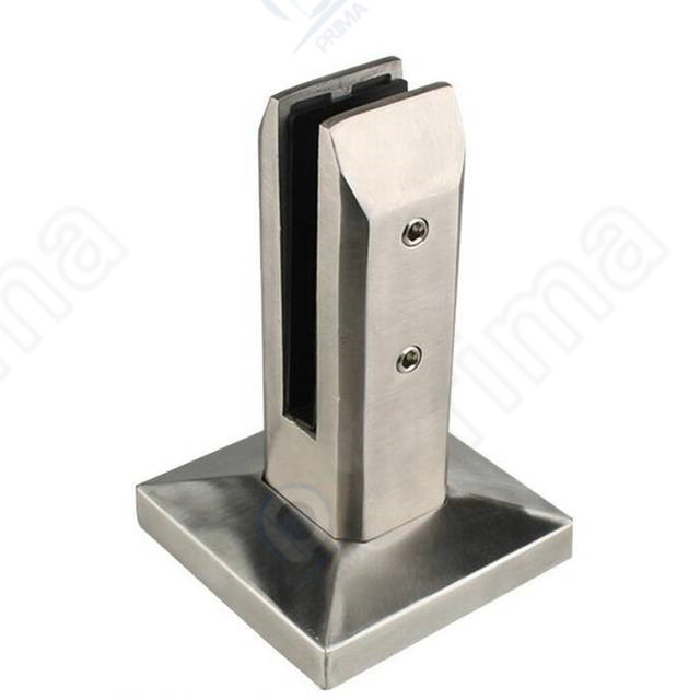 Orient Spigot Glass Railing Durable Stainless Steel Material Safety Railing Public Space Fence