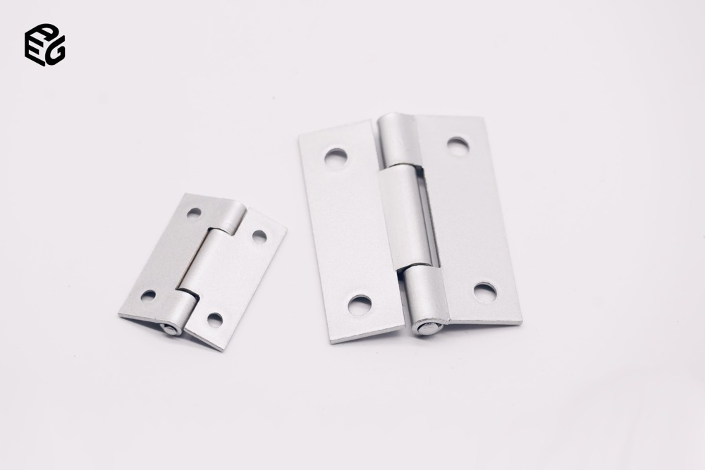 Compact 1" Cabinet Hinge - 1.2mm Steel Silver Lacquer Finish 1"Hinge