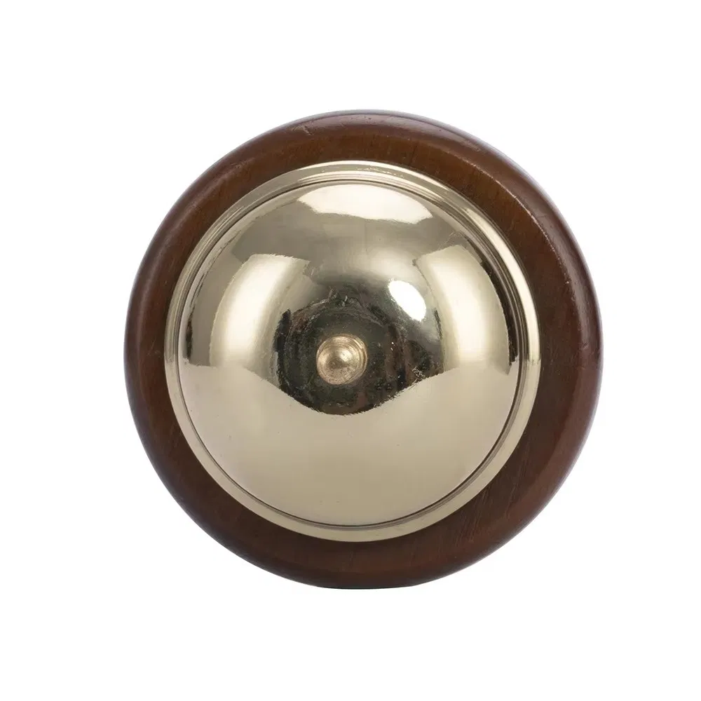 High Quality Round Reception Desk Bell Durable Insulated for Serving Food in Hotels Restaurants Cafes-Hot Selling Product