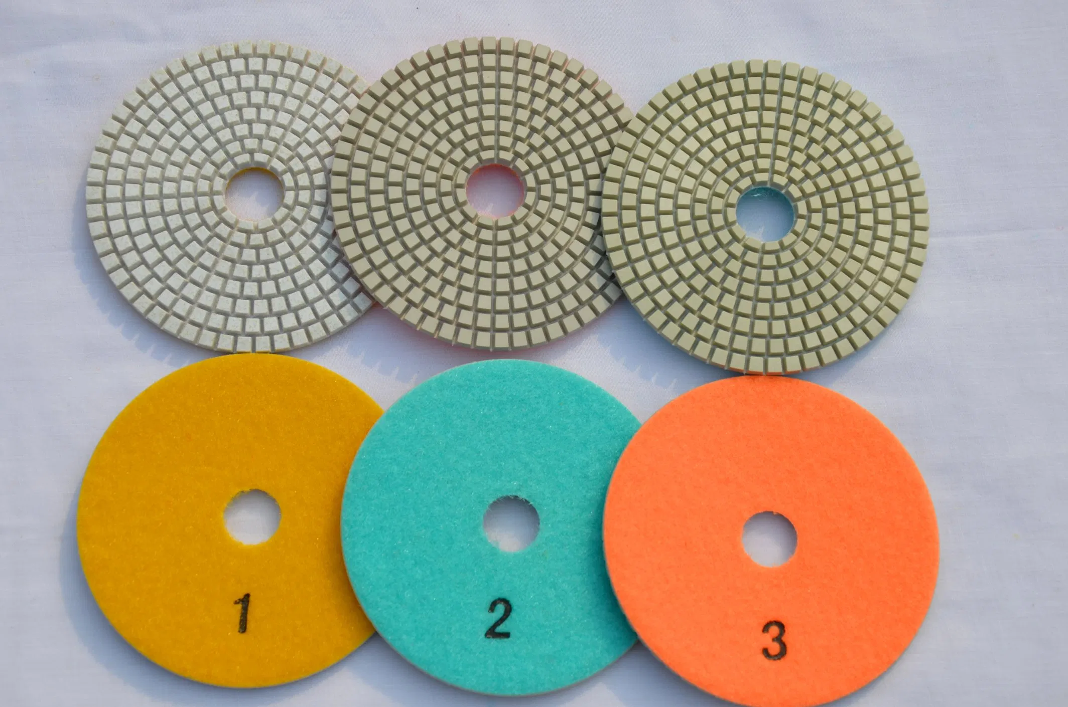 3-Step Diamond Polishing Pad for Ceramic of Dry Use