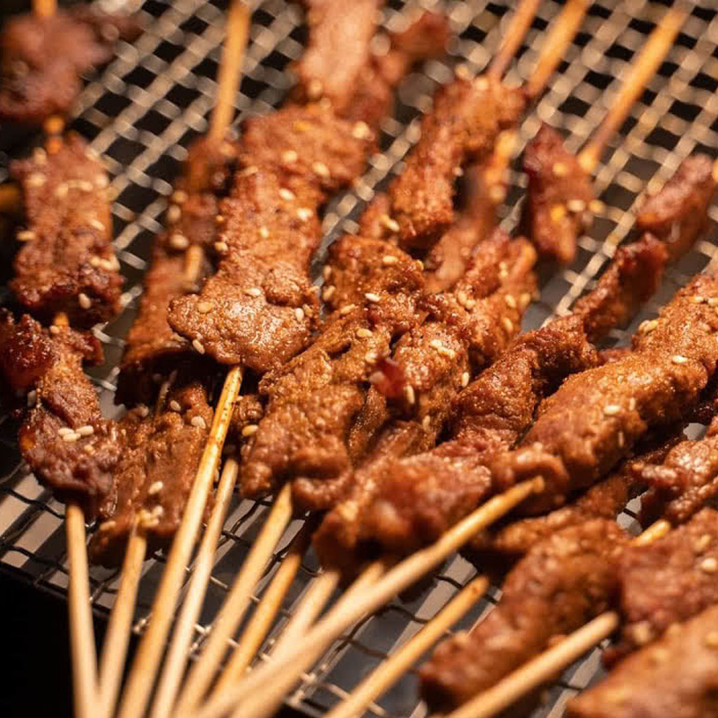 Eco-Friendly Disposable Round Bamboo Skewer BBQ Cheaper Price