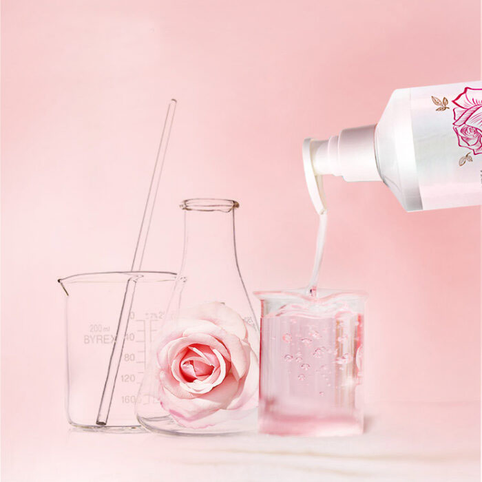 Natural Rose Essential Oil Long Lasting Fragrance Retention Nourishing Shampoo