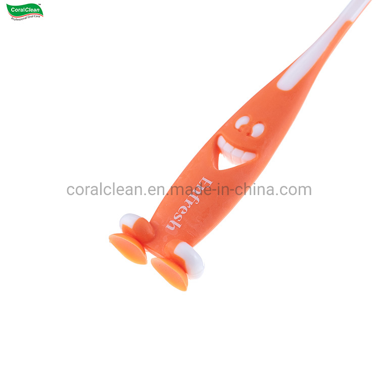 Smiling Style Kids Teeth Brushes with Dust Cover Children Toothbrush