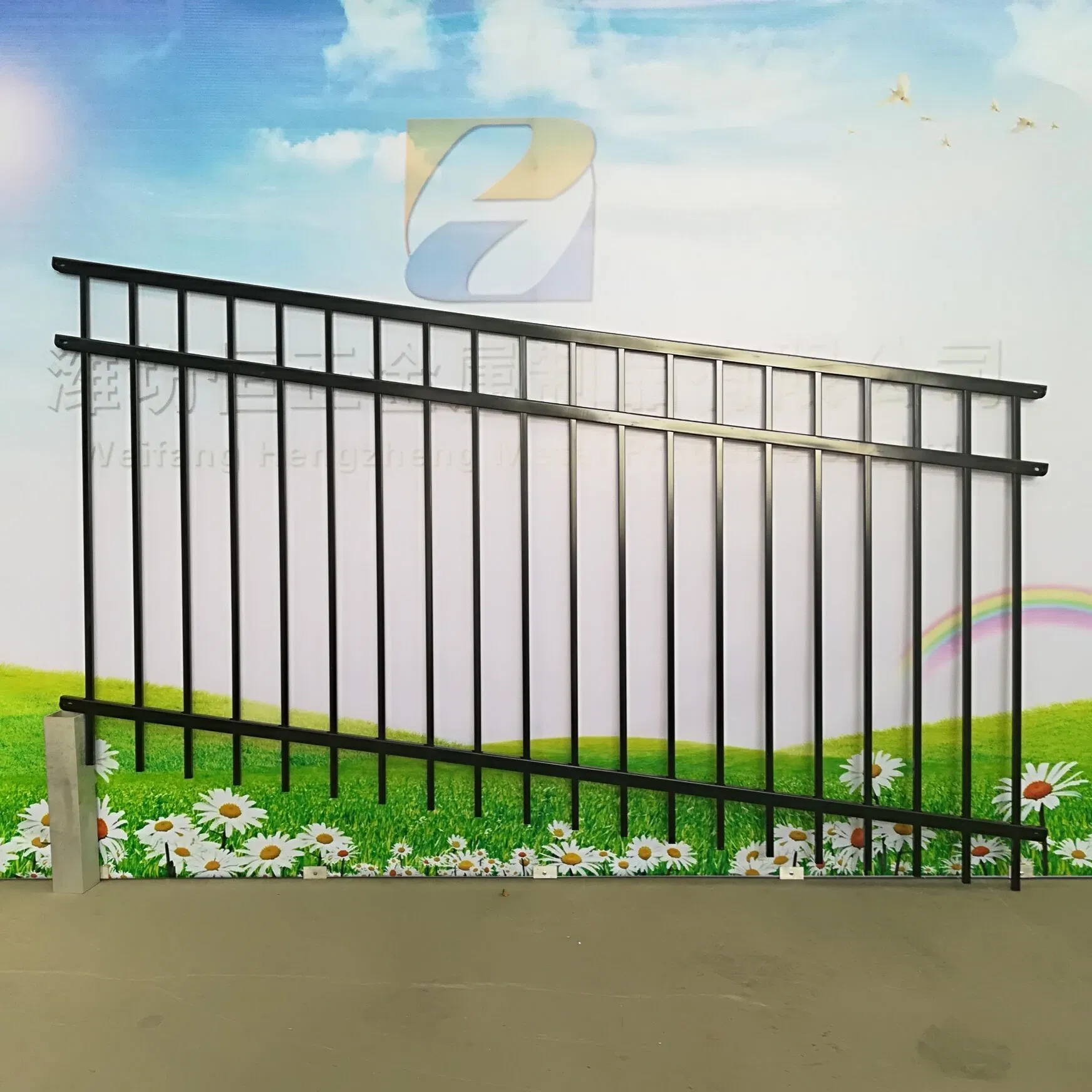 Customized Rackable Fence with Electrophoresis and Powder Coating for USA Ca Market