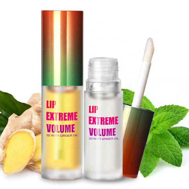 Natural Mint Plump Moisturizing Lip Gloss 3D Jelly Color Sexy Lip Plumper