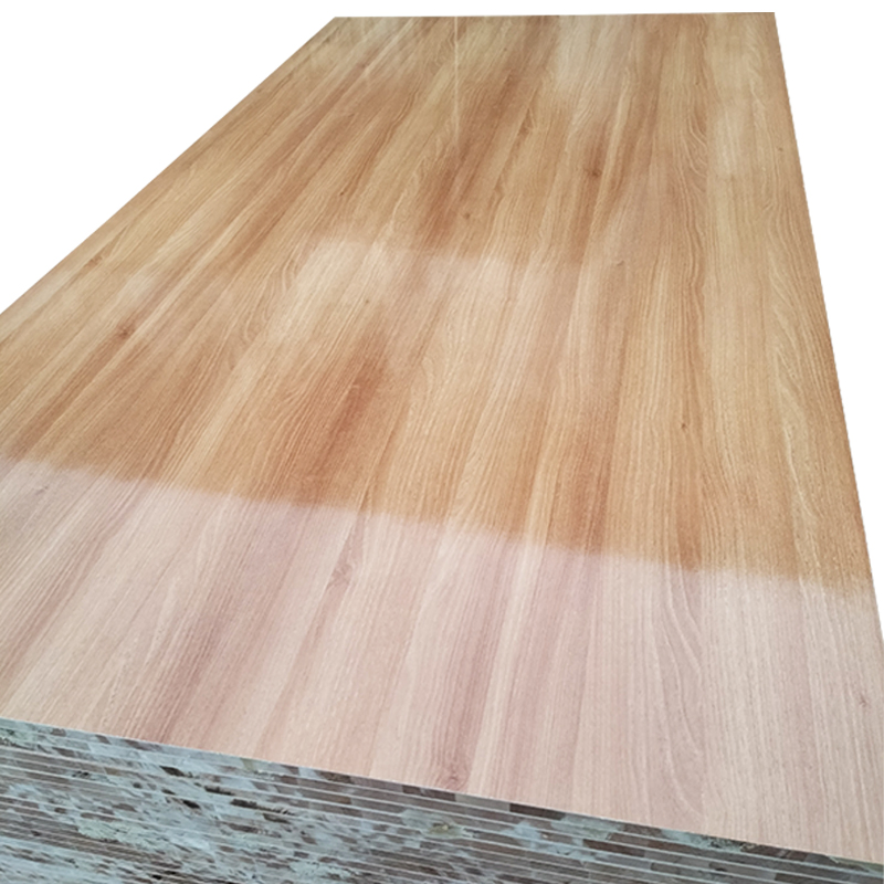 Hot Sale 17mm 18mm Wood Grain Melamine Blockboard From Linyi Factory