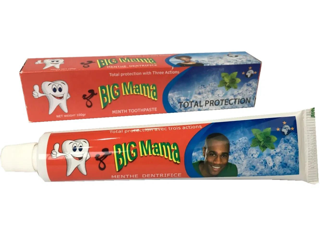 Отбеливающая зубная паста с мятой, 150 г