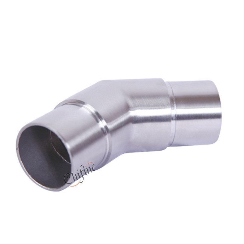 Stainless Steel 304 316 Pipe Fitting Railing Balustrade Accessory Handrail Tube Connector