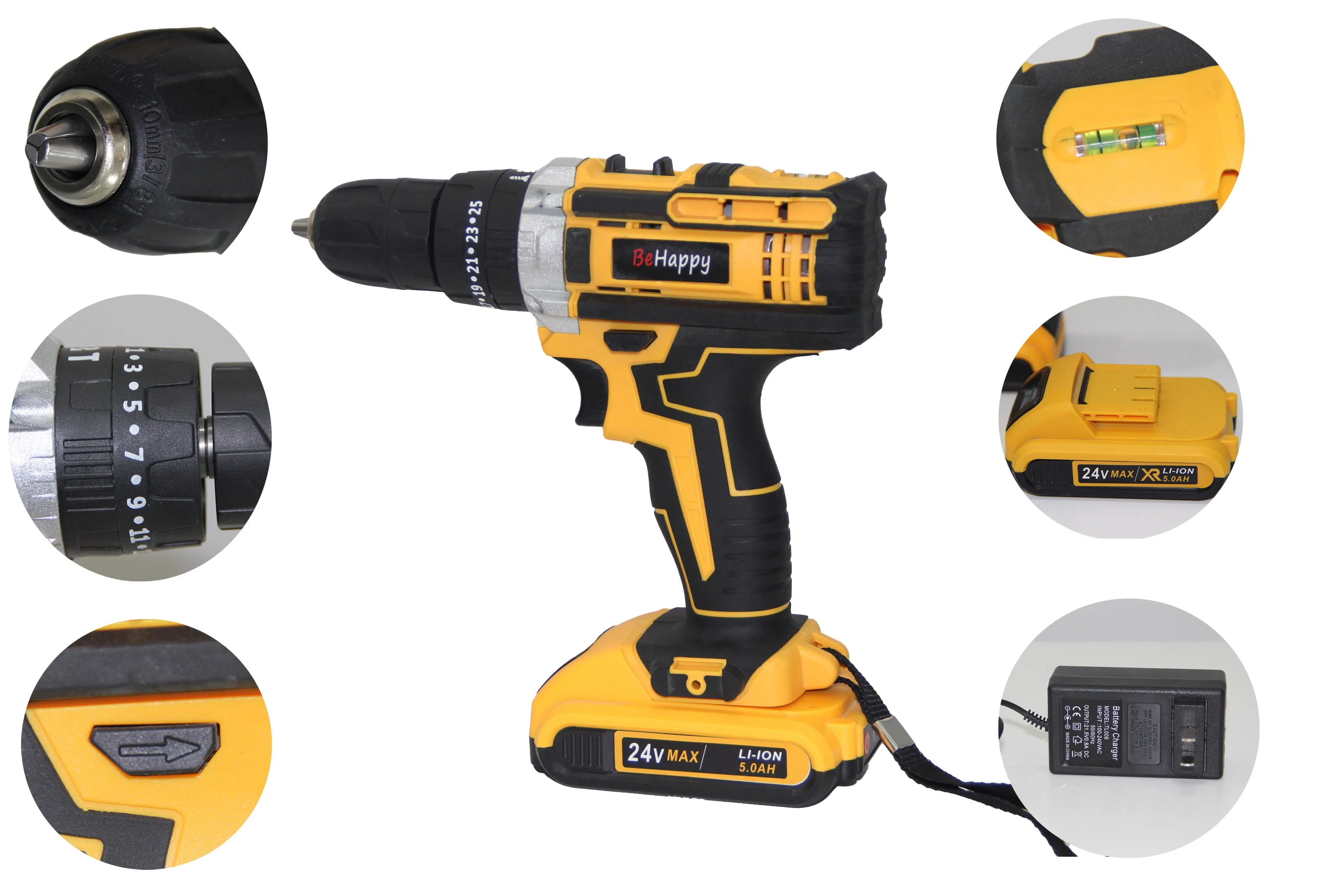 21V Dewalts Hand Drill Set with Two Batteries