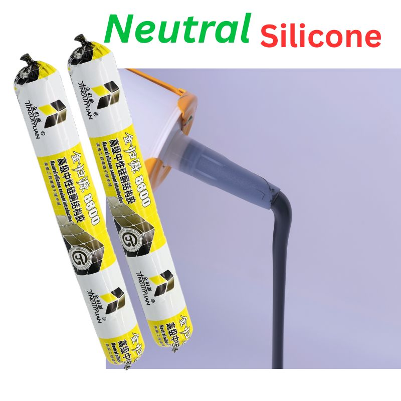 Topsen 8800 Oil-Free 100% Silicone Structural Glazing Sealant for Facade Bonding