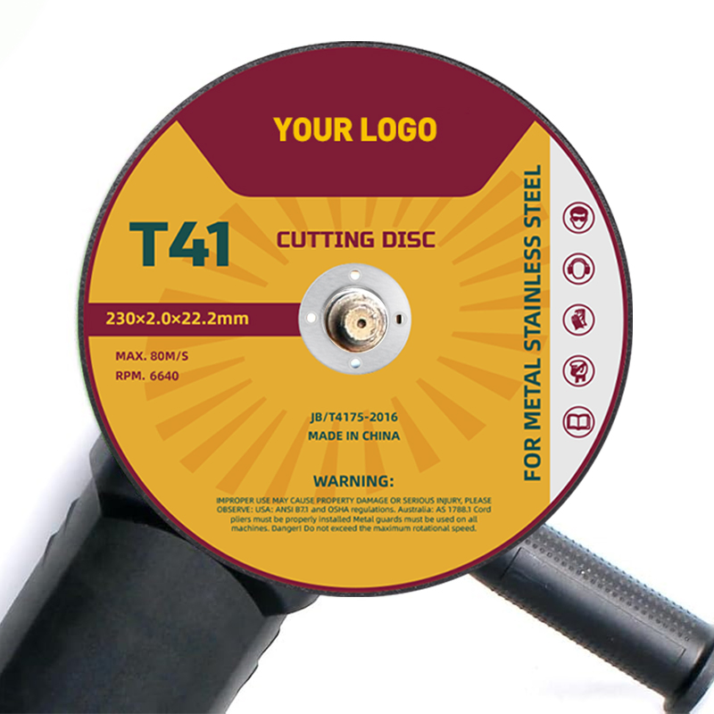 High 1-16 Inch Stainless Steel Cutting Disc T41 Cut Wheel Abrasive Tools for Metal Cutting OEM Customizable