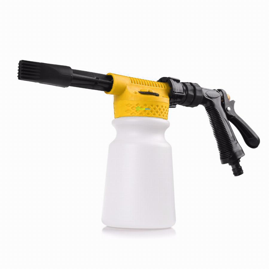 0.9 Liter Detergent Mixing Window Cleaning Car Washing Hydro Foam Sprayer with Brass Connecting