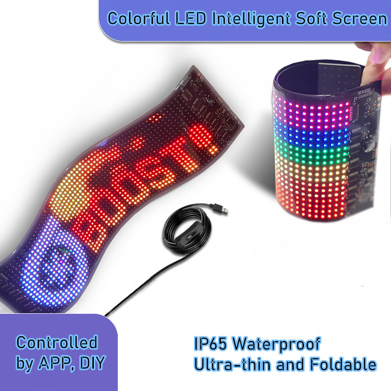 Waterproof Outdoor LED Advertising Display Screen Board for Vehicles