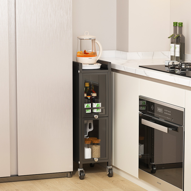 Practical Storage Shelf Unit for Kitchen Utensils and Accessories