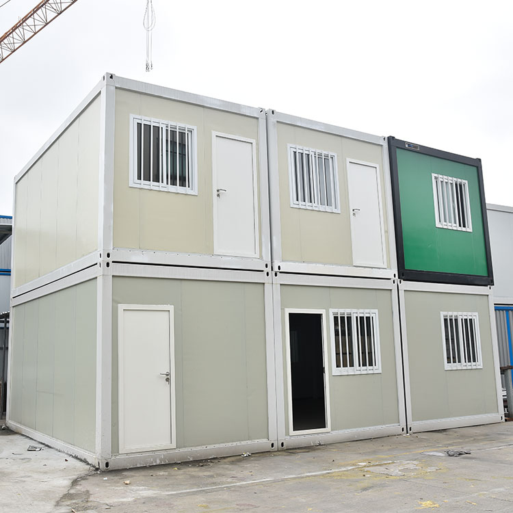 China Modern Prefab Container Office Sale in Container 2 Storey