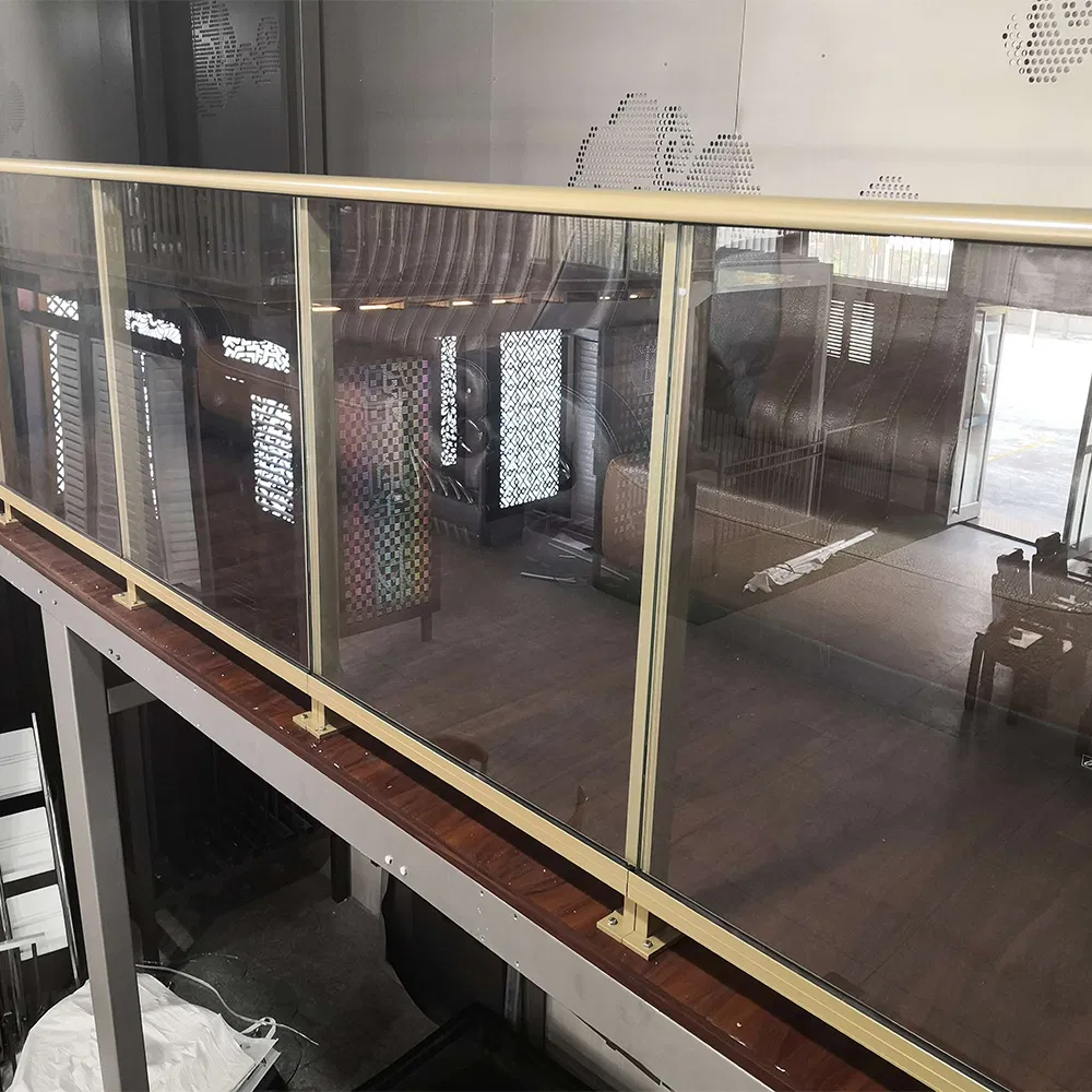 Hot Sale Aluminum Frame Glass Railing for Balcony with SGCC Certificate