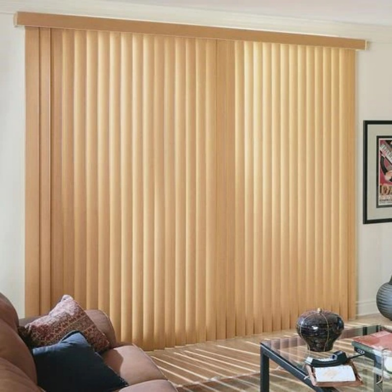 Economy S-Shaped Vinyl Vertical Blinds