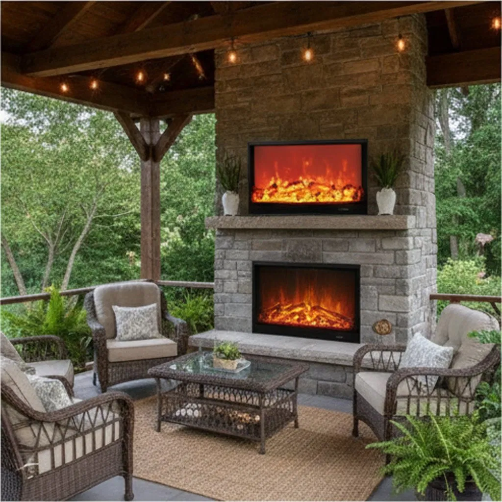 Stylish Electric Fireplace Heater for Efficient Home Heating Solutions