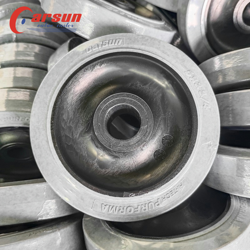 5inch TPR Conductive Wheels Thermoplastic Rubber ESD Antistatic Wheels