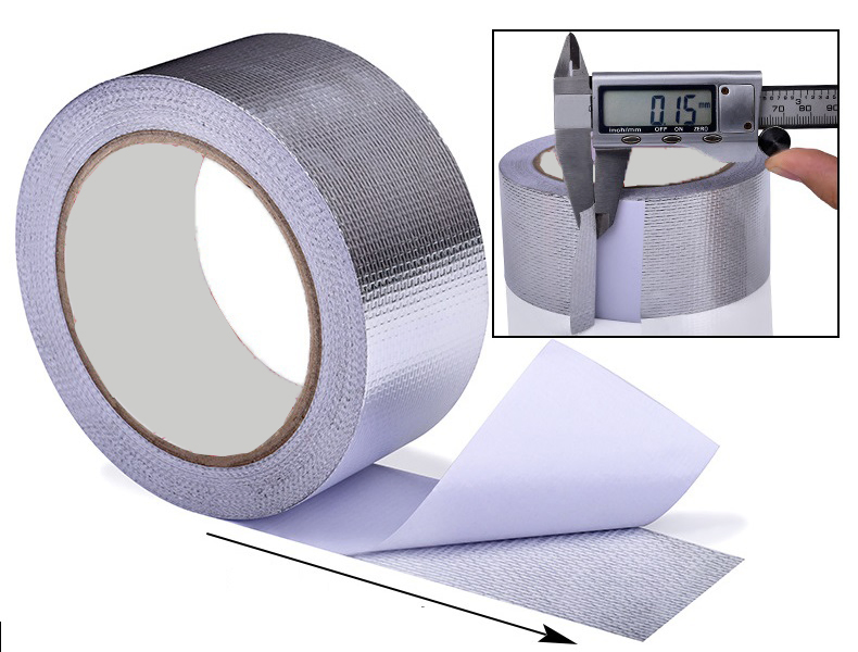 Waterproof Fabric Aluminum Foil Fiberglass Tape