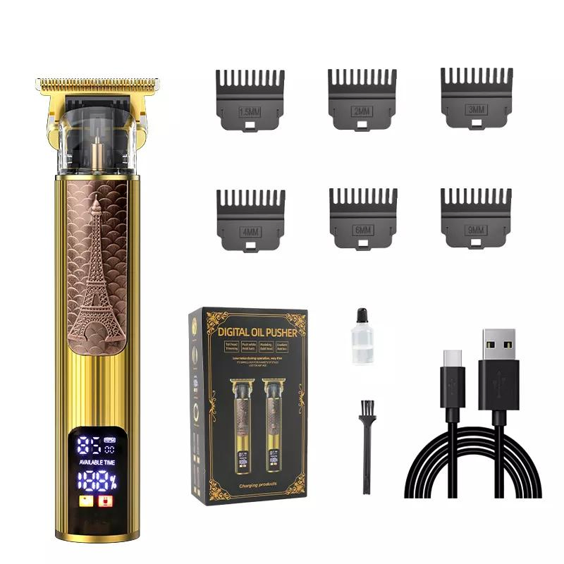 Waterproof Baby Hair Trimmer Children Electric Hairdressing Scissors