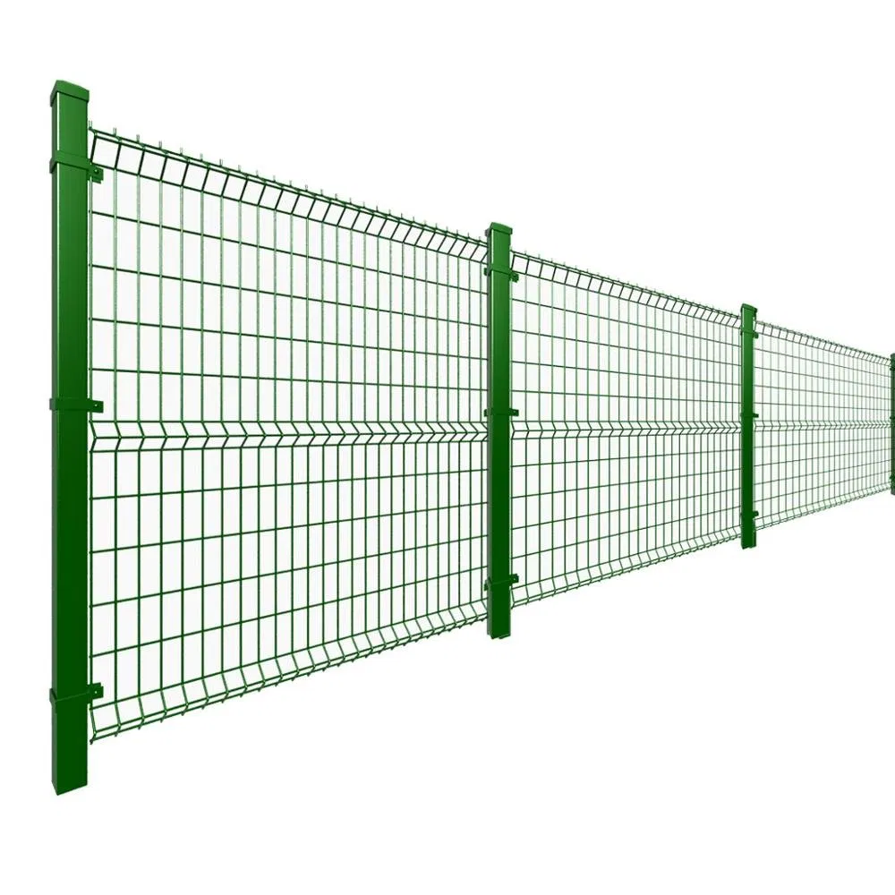 PVC Vinyl Coated Welded Wire Mesh Garden Fence