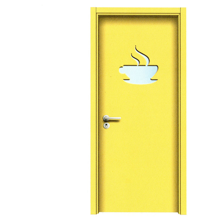 School Glass Wood Door Children Hospital Wooden Entry Room Doors in Foshan