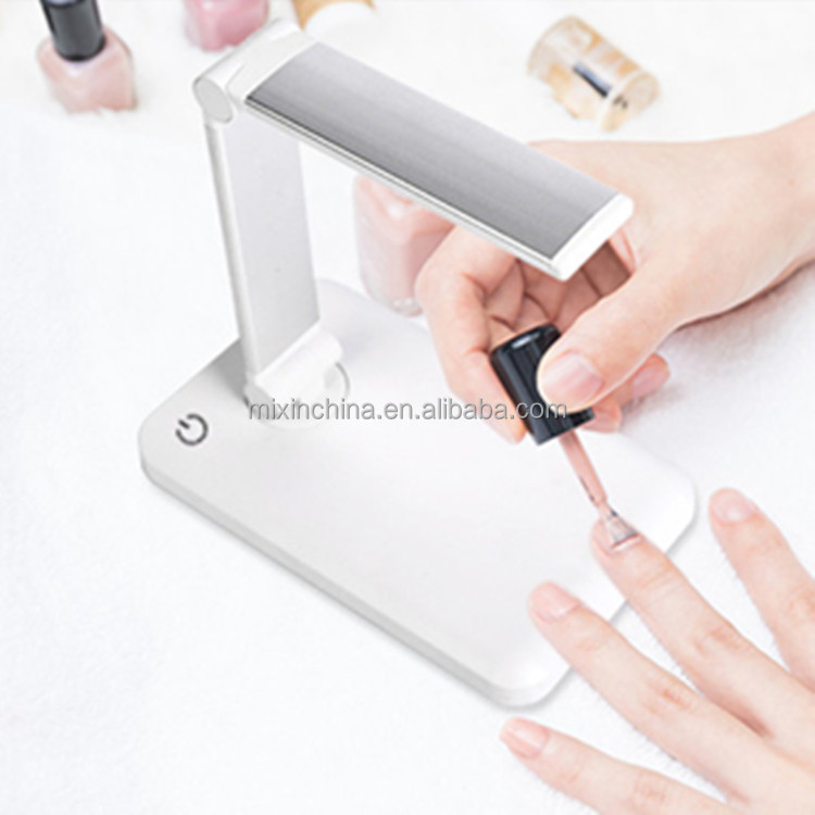 Profession Wireless UV LED Fold Nail Dryer Lamp Gel Polish Curing Light Fast Finger Nail Salon Nail Lamp