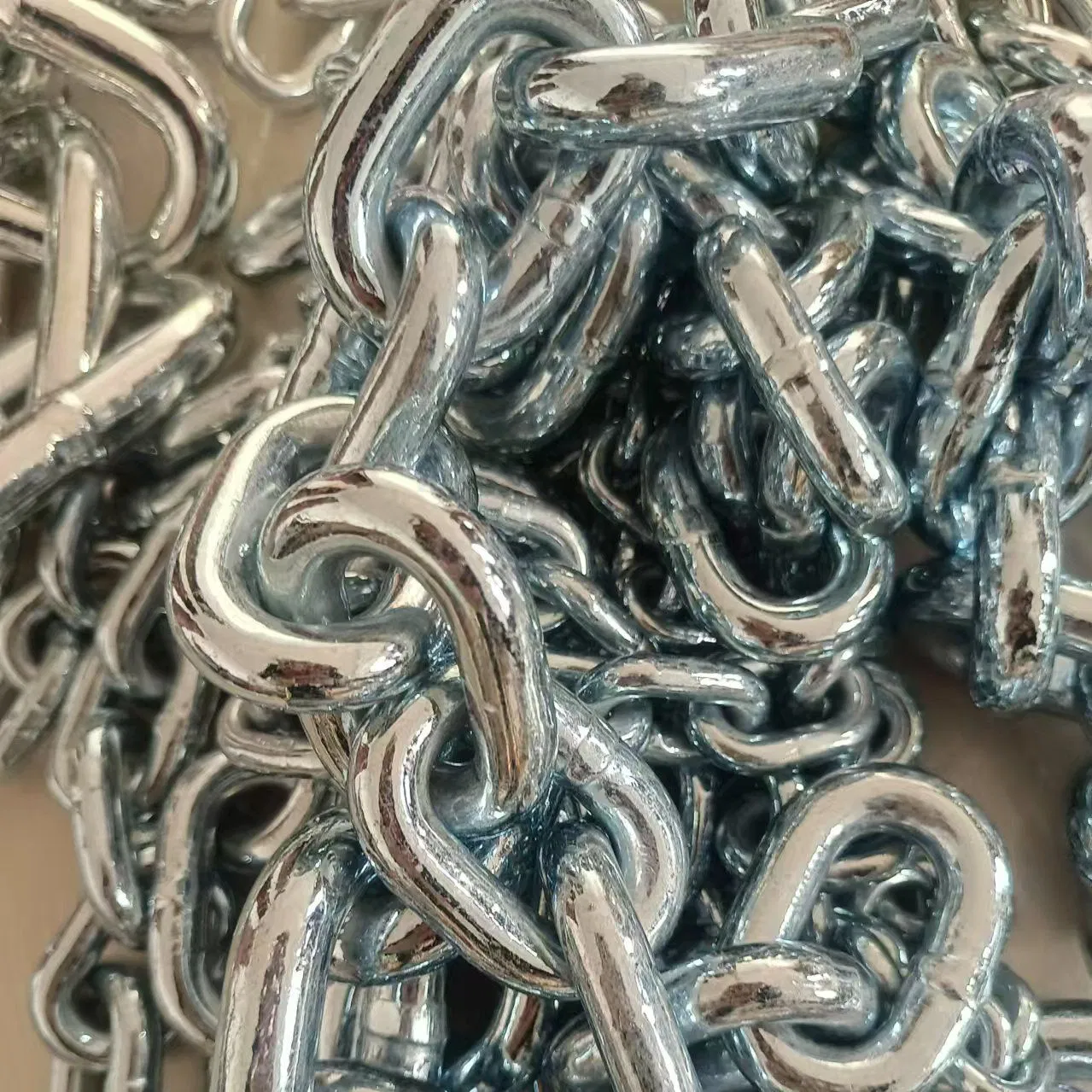 10mm Galvanized DIN766 Short Link Chain Weldless