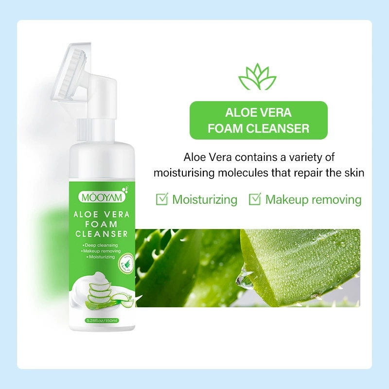 Foaming Acne Face Wash Moisturizing Deep Cleansing Mousse Exfoliating Bubble Facial Cleanser