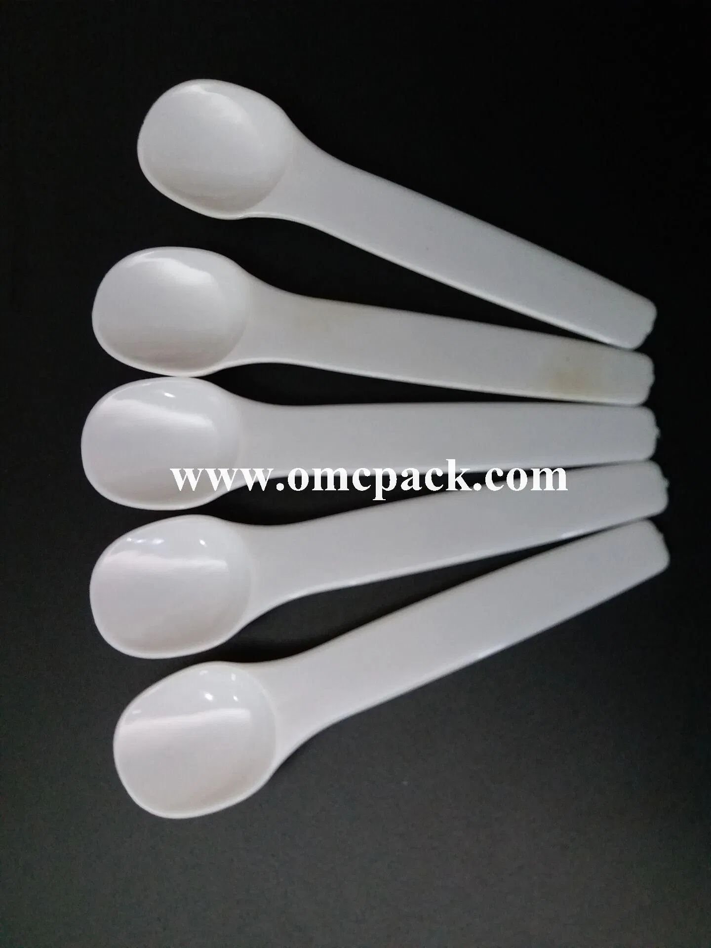 White Ice Cream Plastic Disposable Plastic Spoon