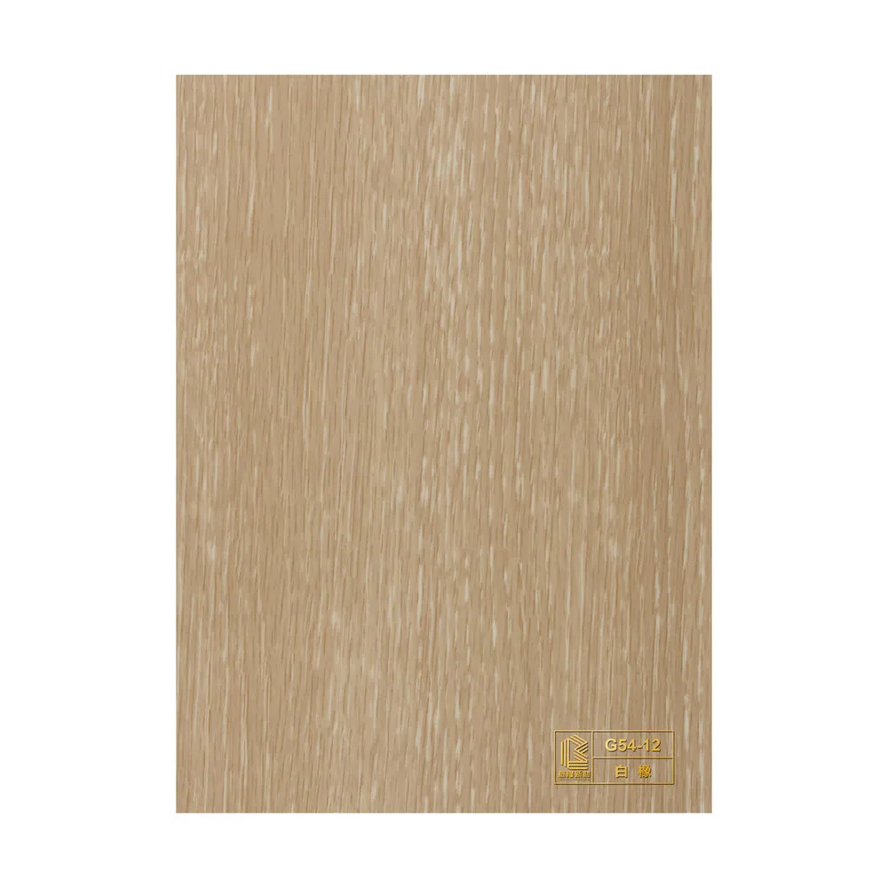 Anti-Aging Environmentally Friendly PVC Wood Veneer Decorative Film for Headboard Wall