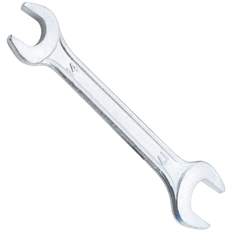 Heavy-Duty Open-End Wrench with Dual Heads for Efficiency
