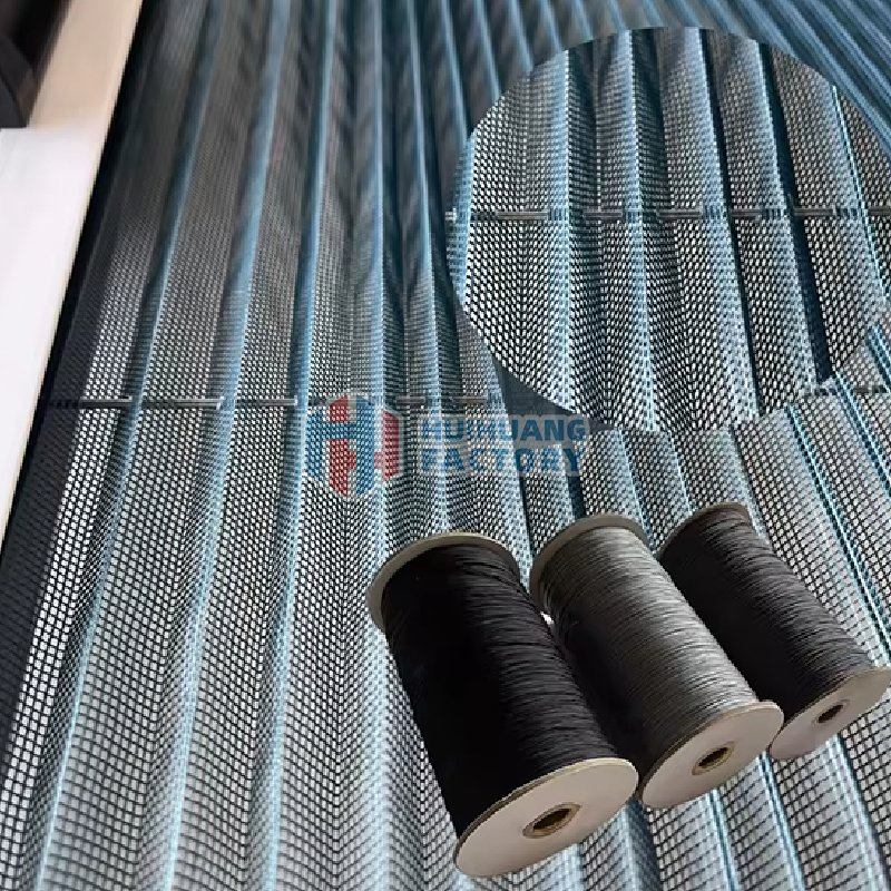 Invisible Folding Door Mosquito Proof Pleated Insect Fly Screen Window & Door