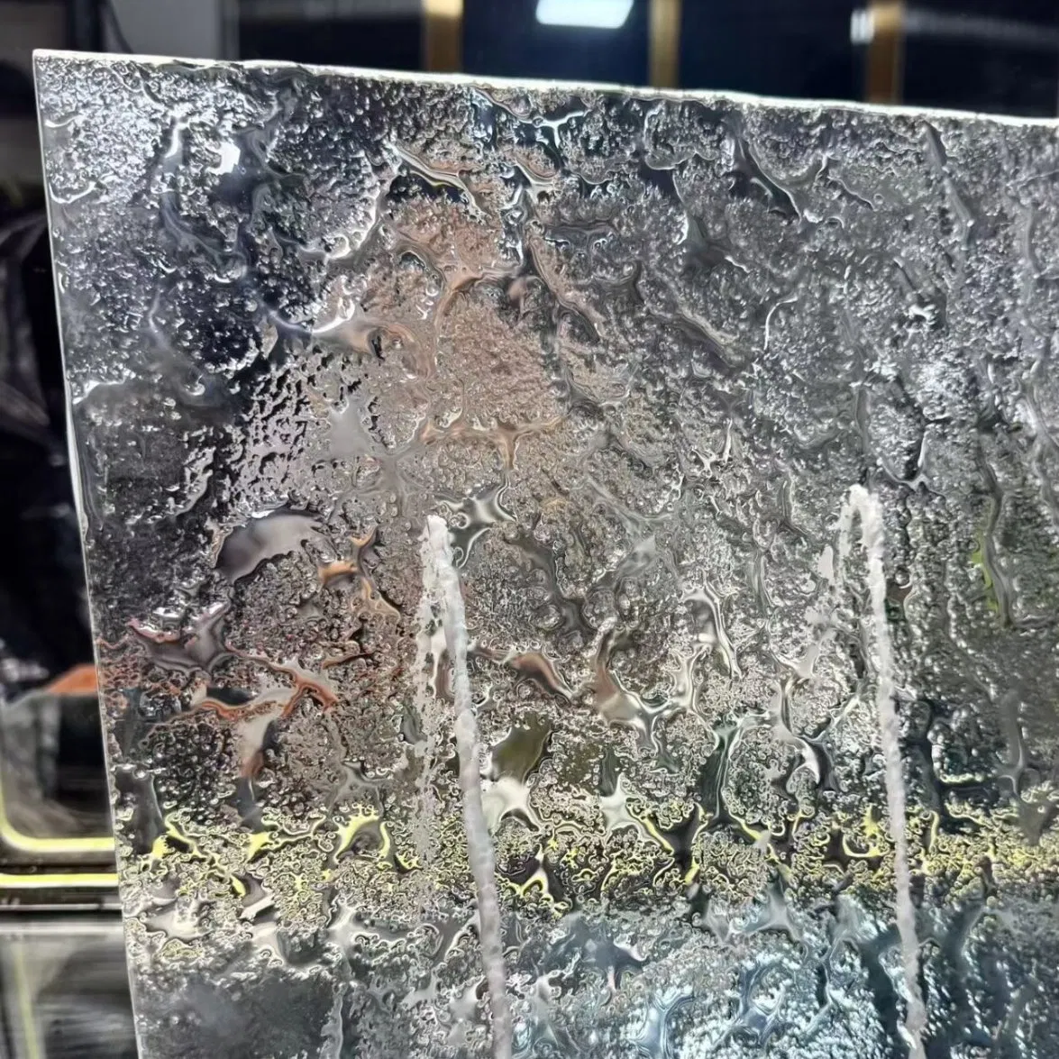 Fusing/Hot Melting/Cast/Art Building Decorative Furniture Balustrade Glass Panel Design