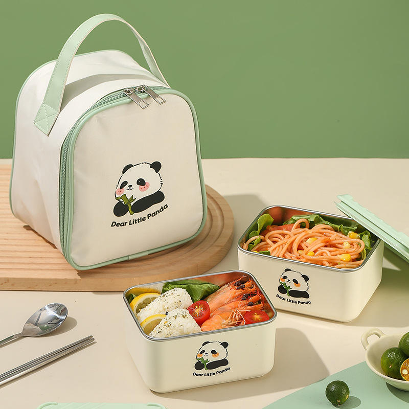 Microwave Heatable Insulated Lunch Box for Busy Office Workers