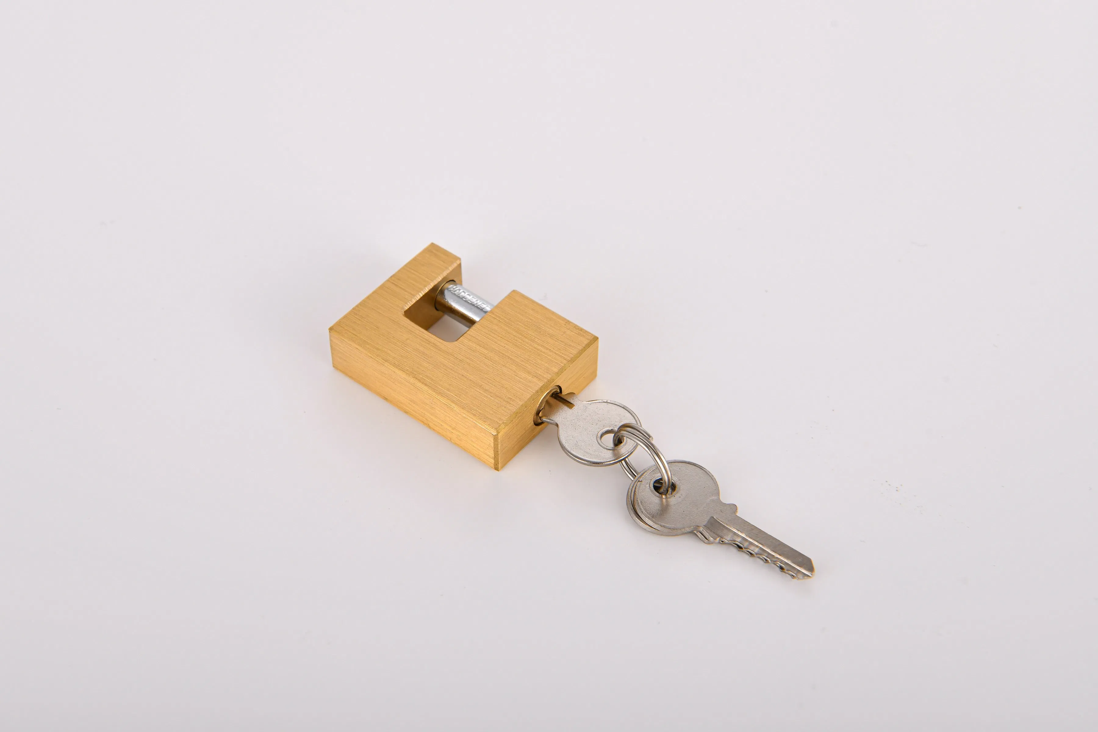 50mm High Quality Security Economic Handle Rectangular Brass Padlock