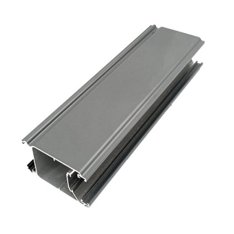 Whole Sales Silver Black Coffee Powder Coating Extruded Aluminium Profile