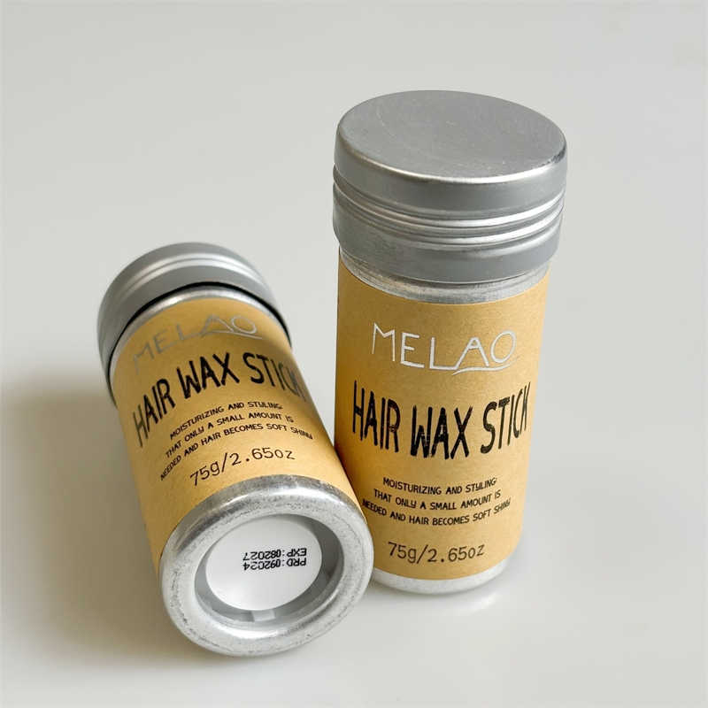 Private Label Hair Wax Stick Finishing Stick Custom Logo Hair Styling Edge Control Pomade Hair Wax Stick