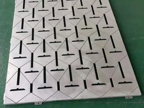 Aluminum Cladding Material Curtain Wall Facade Profile Plate Perforated Outsourcing Panel for Shopping Mall Building