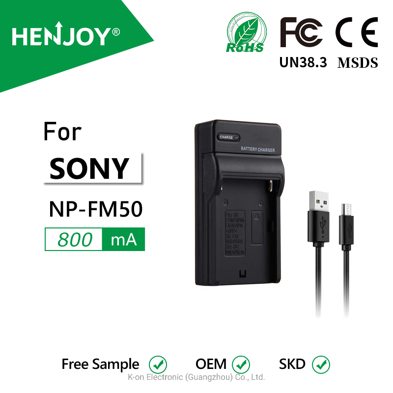 Зарядное устройство USB для аккумуляторов Sony NP-FM50