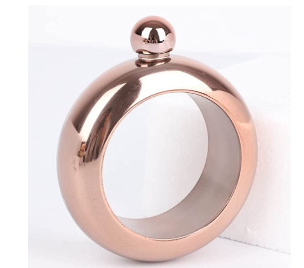 Custom 6oz Black Hip Flask Stainless Steel Liquor Whiskey Alcohol Flask for Balmenach Edrington